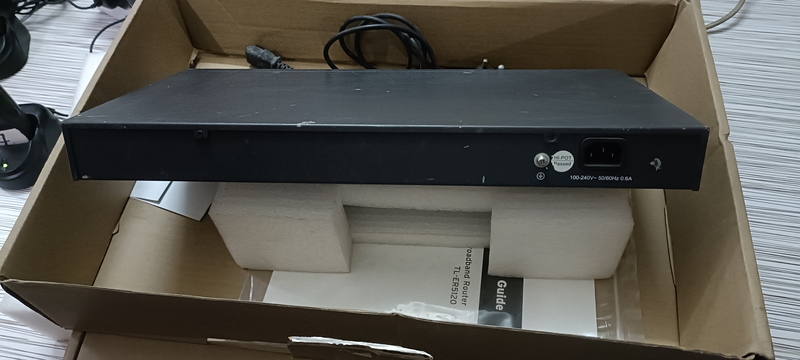 TP-Link TL-ER5120 Load-Balance Router, back panel