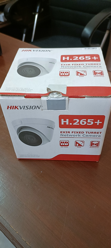 Hikvision EXIR Fixed Turret Network Camera, retail box
